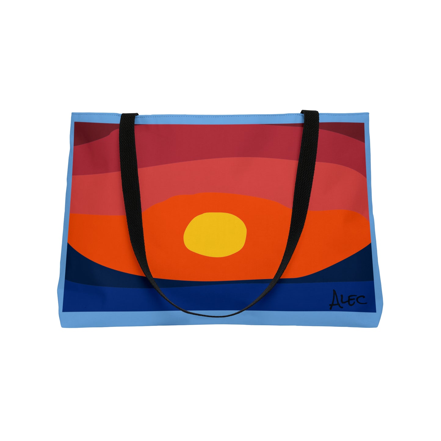 Woodneck Sunset Weekender Tote Bag