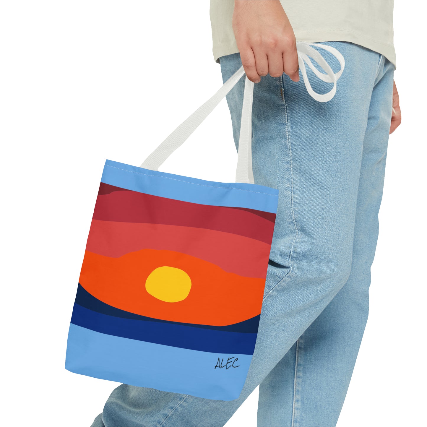 Woodneck Sunset Mini Tote Bag