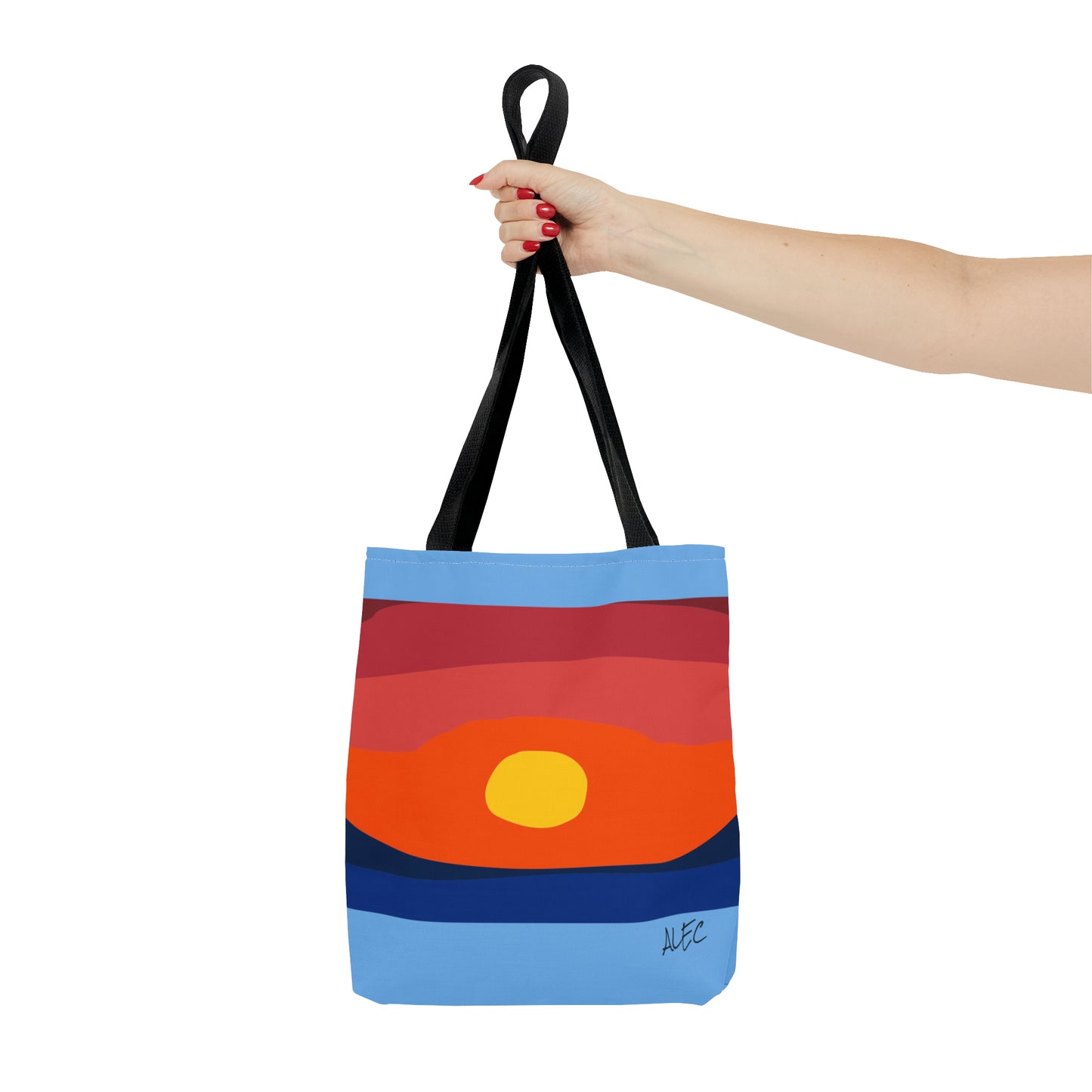 Woodneck Sunset Mini Tote Bag