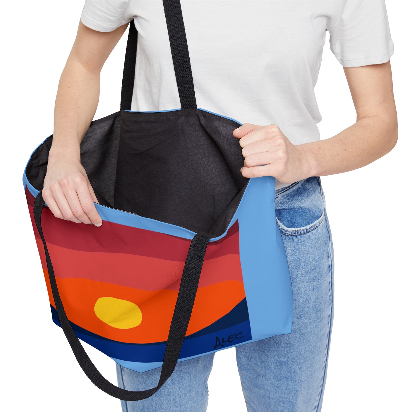 Woodneck Sunset Weekender Tote Bag