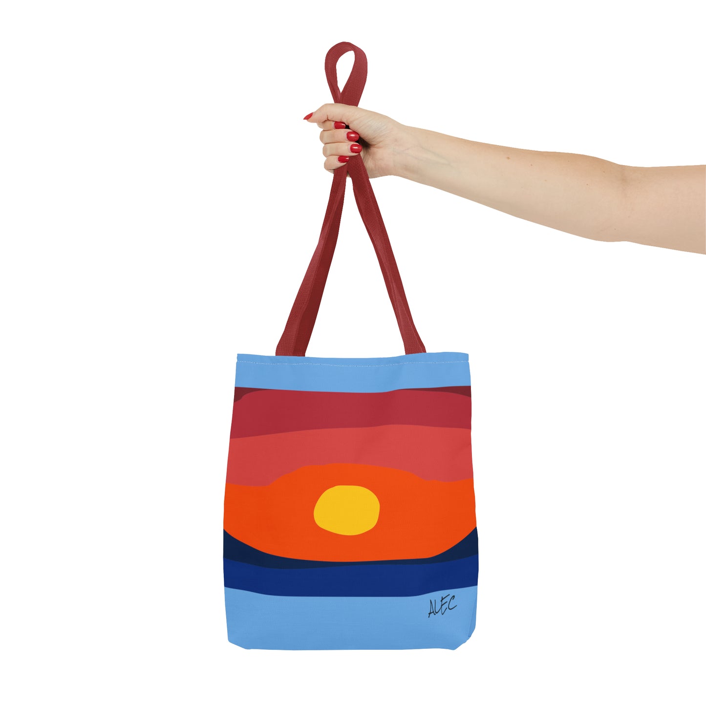 Woodneck Sunset Mini Tote Bag