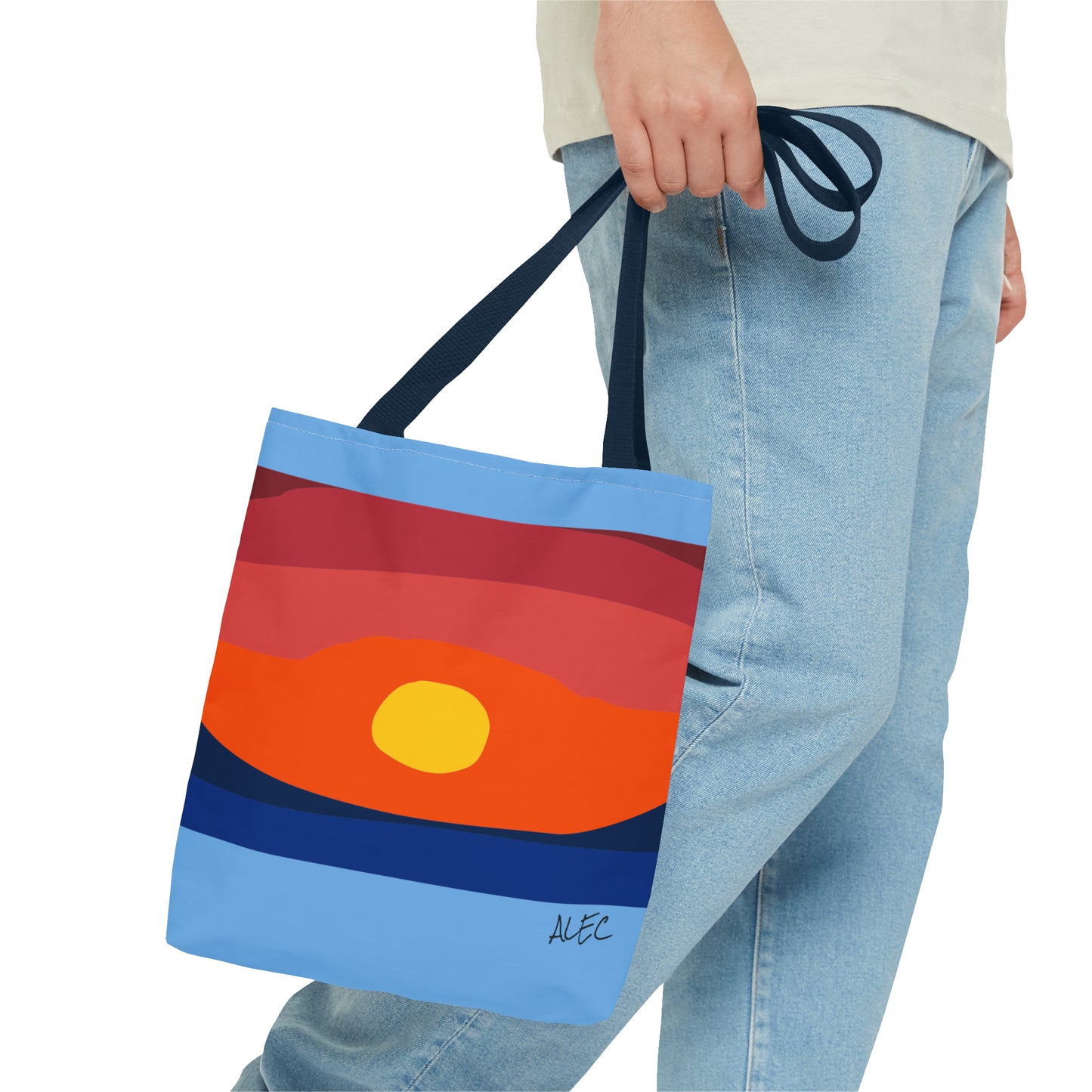 Woodneck Sunset Mini Tote Bag