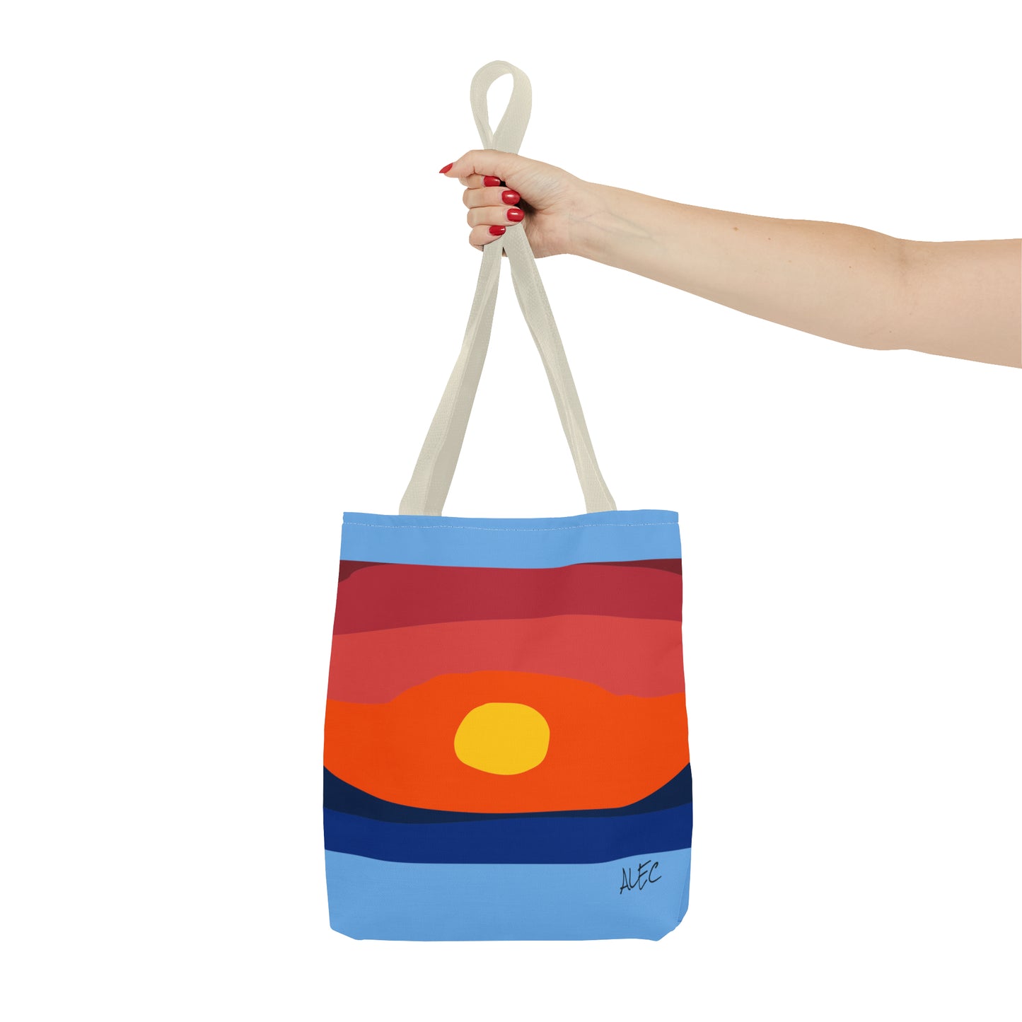 Woodneck Sunset Mini Tote Bag