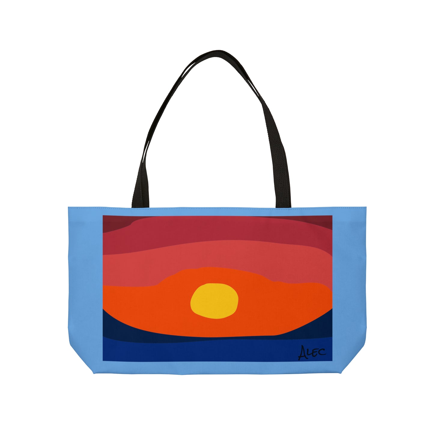 Woodneck Sunset Weekender Tote Bag