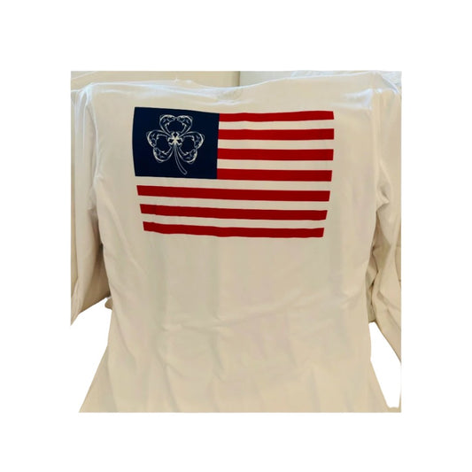 Long Sleeve UPF 50+ Shirt - USA Flag